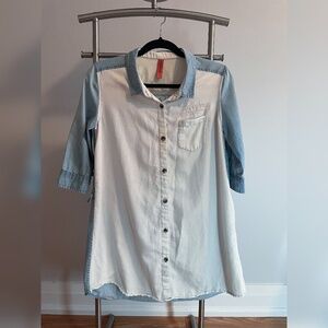 Women Tough Jeansmith demin shirt Size S
